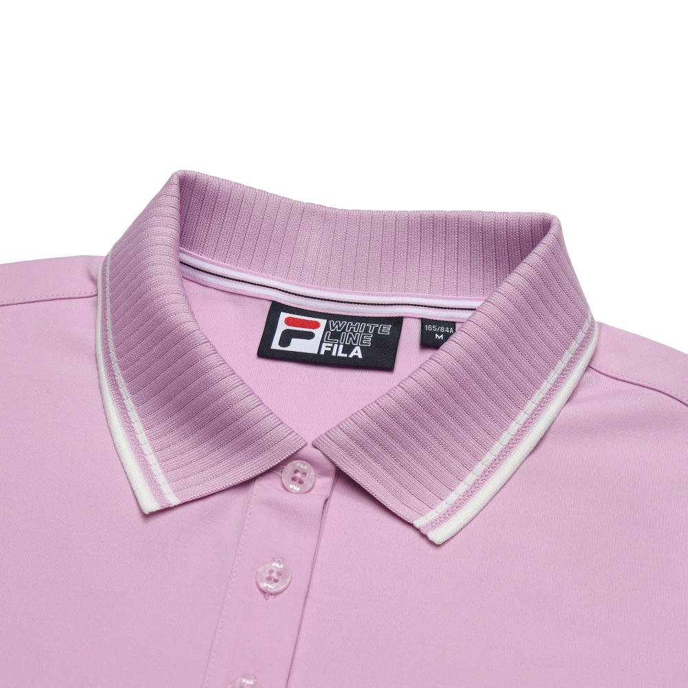 New FILA WHITE Polo Shirts Women's Dream Rain Purple VT F11W533108F-VT