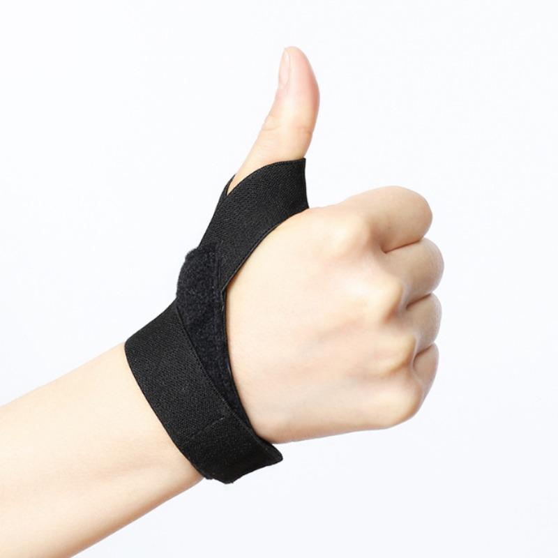 

New Elastic Velcro Compression Wristband for Sports, Adjustable and Stretchable чёрный