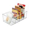 Removable Dividers Fridge Storage Box 4 Grids Fridge Organizer Cabinet  Kitchen Organizer