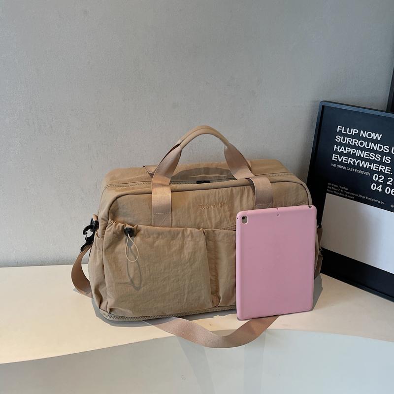 Dry and Wet Separate Sports Fitness Bag Women's Large Capacity Travel Bag Short Distance Luggage Storage Bag