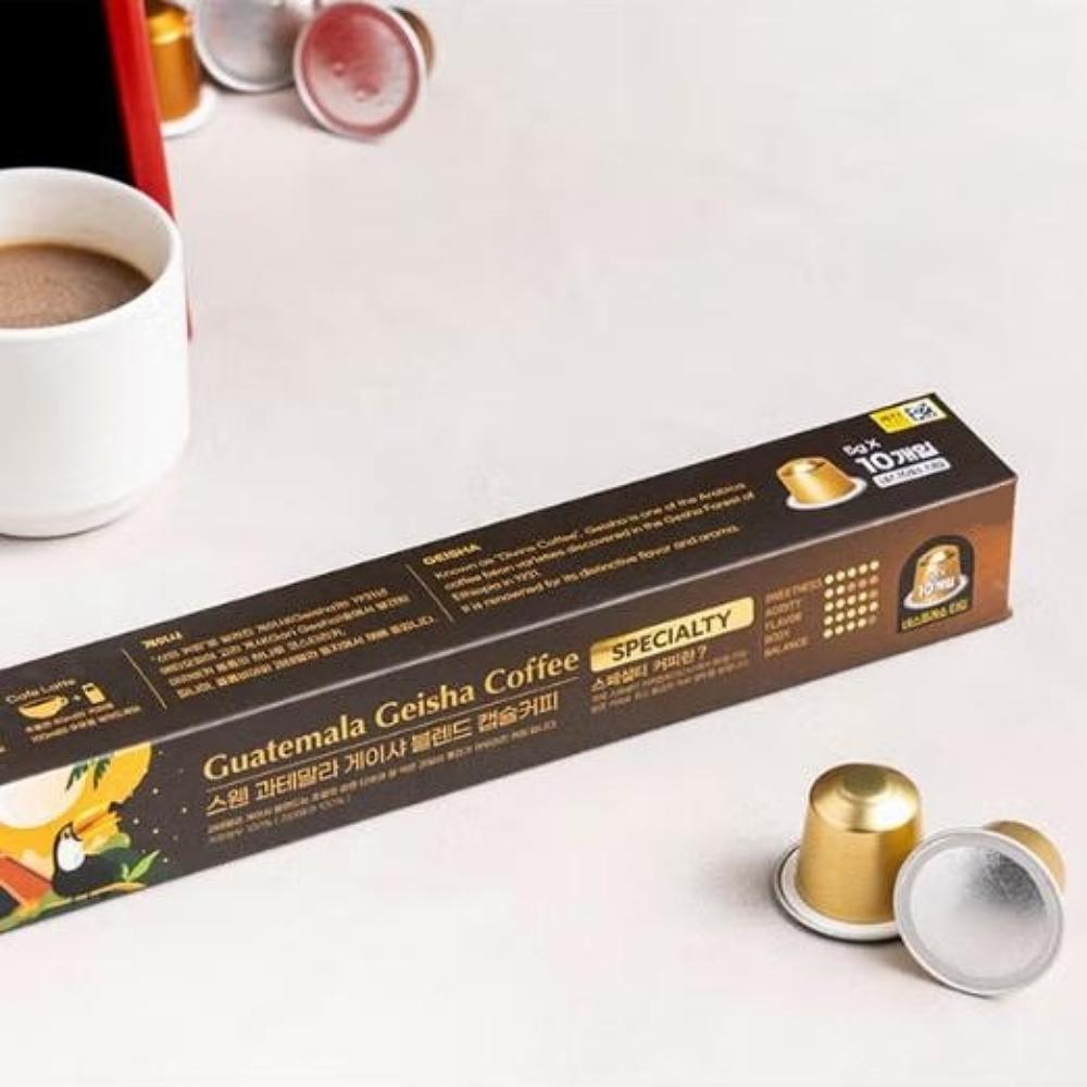

Кофе-капсулы Guatemala Geisha Blend 5 г x 10