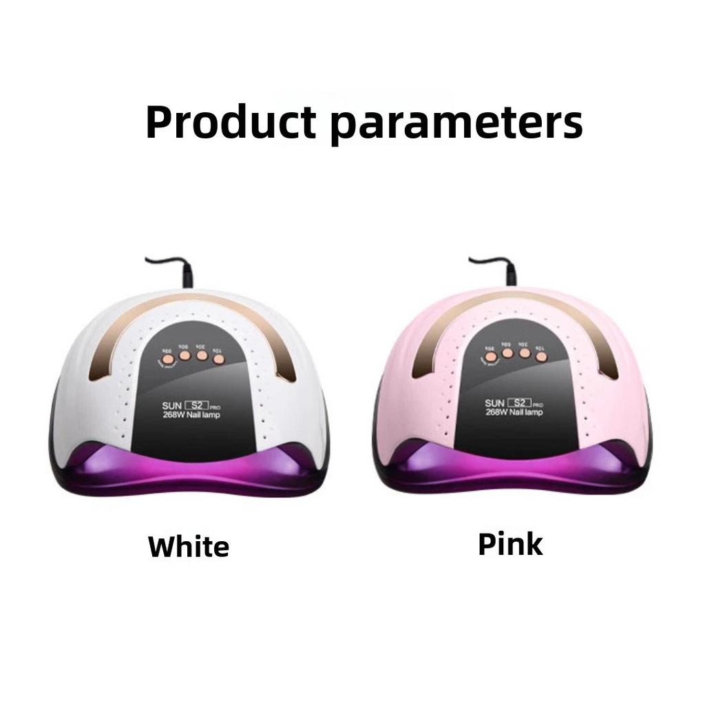 High Power Handheld UV LED Nail Lamp Portable Gel Nail Polish Curing Phototherapy Machine