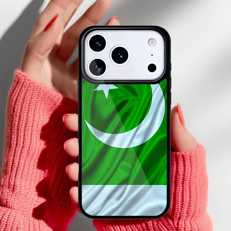 Pakistan Flag Banner soft Phone Case for iPhone 17 Air 16e 15 14 13 Pro Max Back Cover for 12 11 Pro Coque