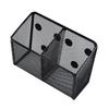 For Refrigerator& Wall Compatible Magnetic Suction Pen Holder- Two Grid Trapezoidal Design