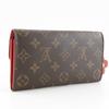 LOUIS VUITTON Portefeiulle Emily Purse M62941 Brown Monogram canvas flour Women Used