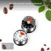 Mechanical Kitchen Timer, Attachable, Stainless Steel, Learning & Cooking Random Color