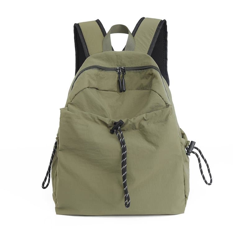 Zaino con coulisse in nylon zaino per il tempo libero all'aperto
