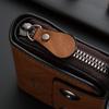 Multifunctional Three Fold Wallet Solid Color Business Clutch Bag Creative Men Card Holder  Men