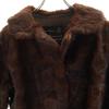 Yamaoka Fur coat Brown Women Used