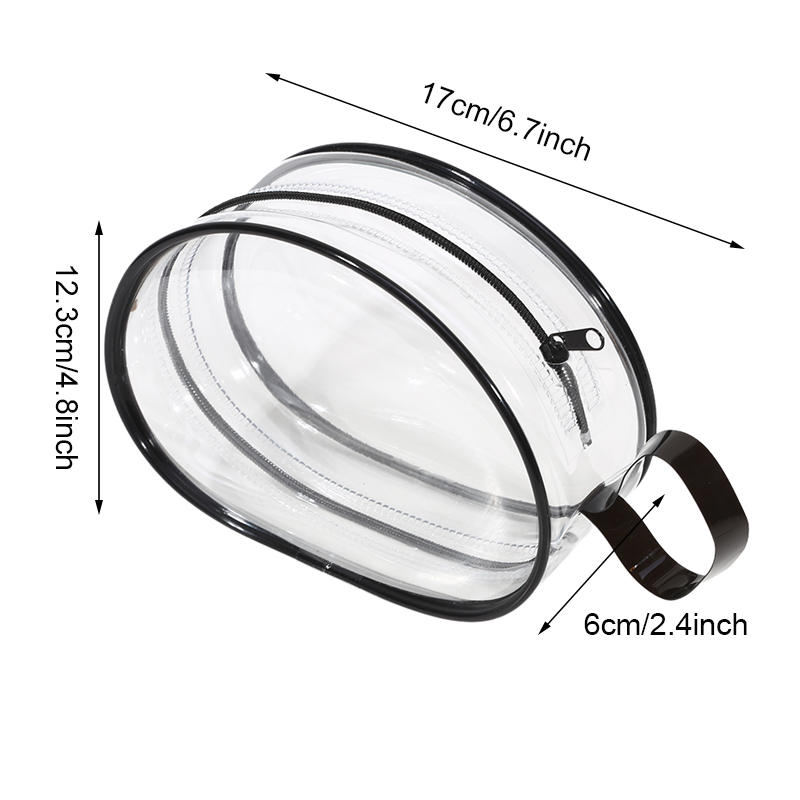 Transparente BH-Aufkleber-Aufbewahrungstasche Reise Tragbar Wasserdicht Staubdicht Hülle für Brustwarzenabdeckungen Klebe-BH-Pads Organizer Versiegelter Beutel