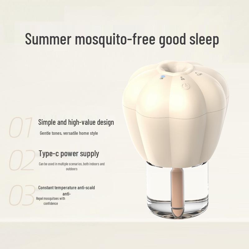 Electric Mosquito Repellent: Indoor/Outdoor Liquid Heater with Timer for Baby-Safe Use
