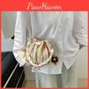 Casual Mini Crossbody Bag Women's Trendy 2024 New Street Style Shoulder Bag White