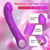 Dildo Vibrator for Women Vagina Clit Nipple Massager Realistic Penis G-spot Clitoral Stimulator Erotic Sex Toys for Couple