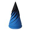 3D Printed Spiral Cone Toy Impossible Pyramid Passthrough Sculpture Decor Helix Screw Fidget Toy Gifts for Kids Adults Mini Toys