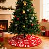 Christmas Tree Skirt Snowflake Decoration Skirt Christmas Decoration Ornament