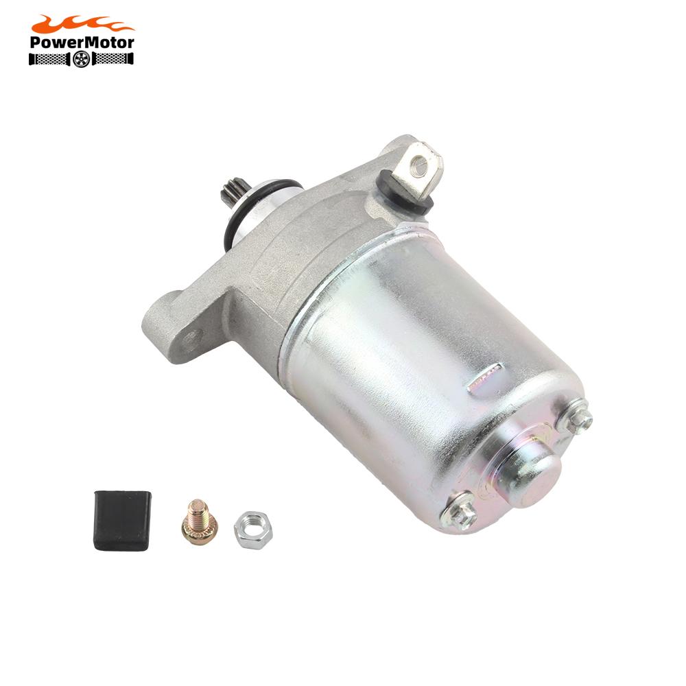 10 Teeth Motorcycle Starter Motor For KYMCO AGILITY RS50 Scooter GY6 50 80 Engine Electric Starting Accessories 31210-KEE1-90A