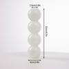 Bubble Glass Flower Vase Flower Bottle Vase Decoration Home Vases for Flower Aesthetic Room Decor Decorative Colored Vases