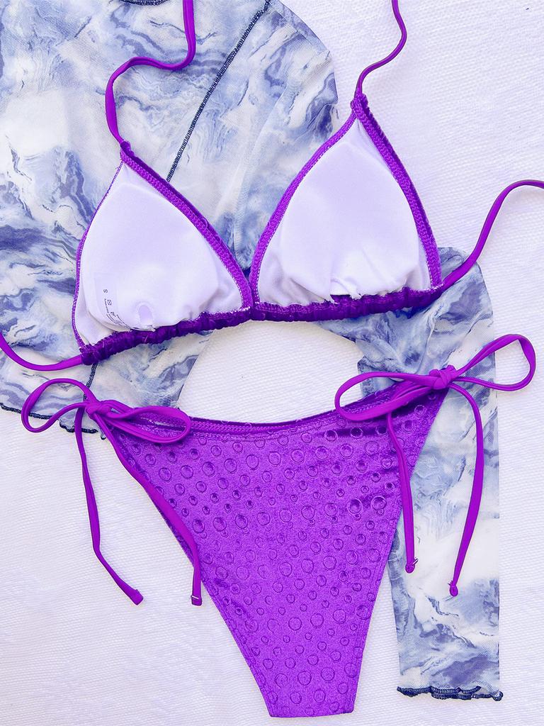 Micro Bikini Sexy Thong Bikini Set Push Up Costum de baie pentru femei Costum de baie pentru femei Costum de baie din catifea Costume de baie brazilian