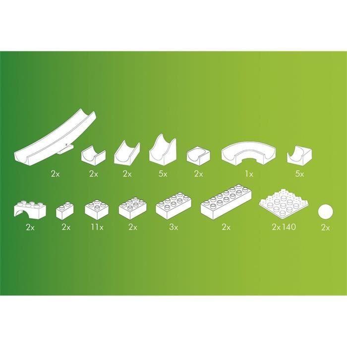 Extension de voie à billes - hubelino - balançoires - pour enfants à partir de 4 ans - mixte