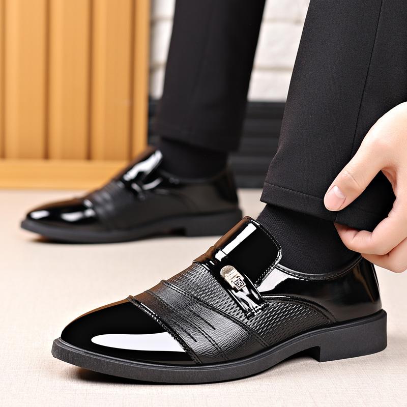 Men's breathable loafers, large-sized banquets, high-quality designer leather shoes, leather shoes, business casual shoes