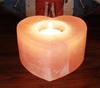 Himalayan Salt Heart Candle Holder - Medium