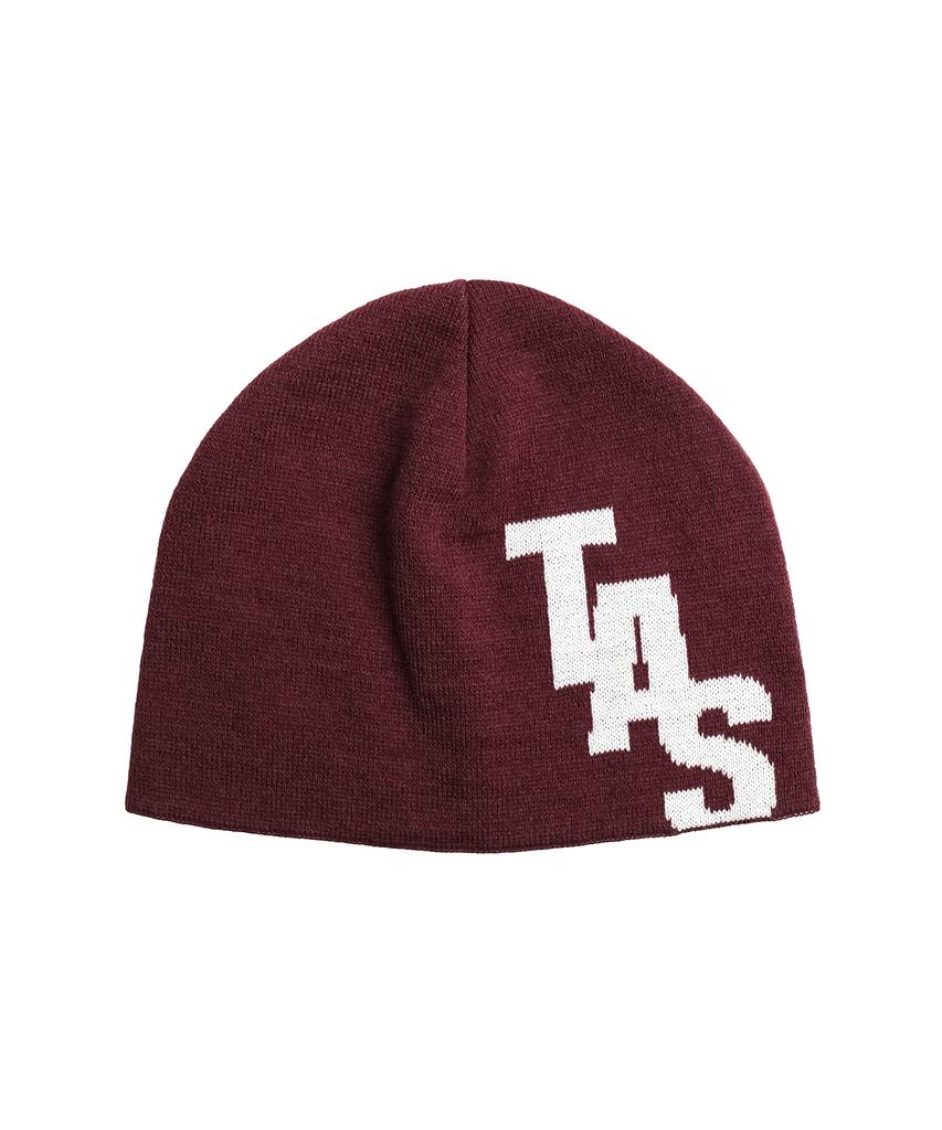 Diadeosaengchyueoli Entry Flat Logo Beanie (Wine)