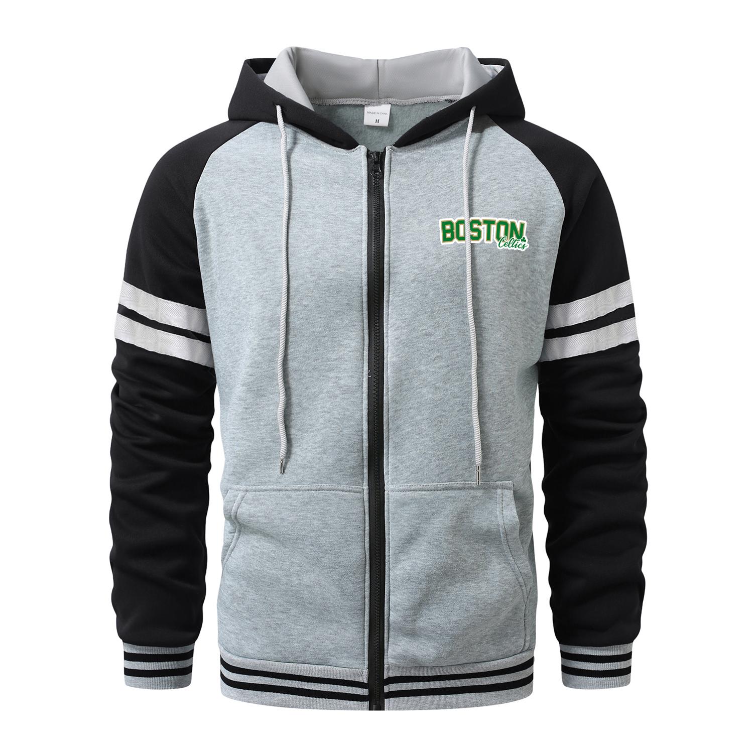 

BOSTON Hoodies for Men Cardigan Zip Hoodies Hooded Pocket Sports&Outdoor Men s Fashion Hoodies & Sweatshirts Streetwear Casual Men s Coats S