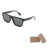 Burberry Logo Acetate Irregular Sunglasses Men Sunglasses Black 0BE4402U