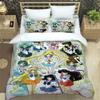 Set Biancheria da Letto Cartone Animato S-Sailor Moon Lussuoso Copripiumino Set Piumone Raffinate Biancheria da Letto Regalo di Compleanno
