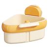 Suction Cup Kitchen Garbage Filter 2 in 1 Automatic Dumping Filter Basket  Household