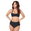 Be You Womens/Ladies Ruched High Waist Bikini Set