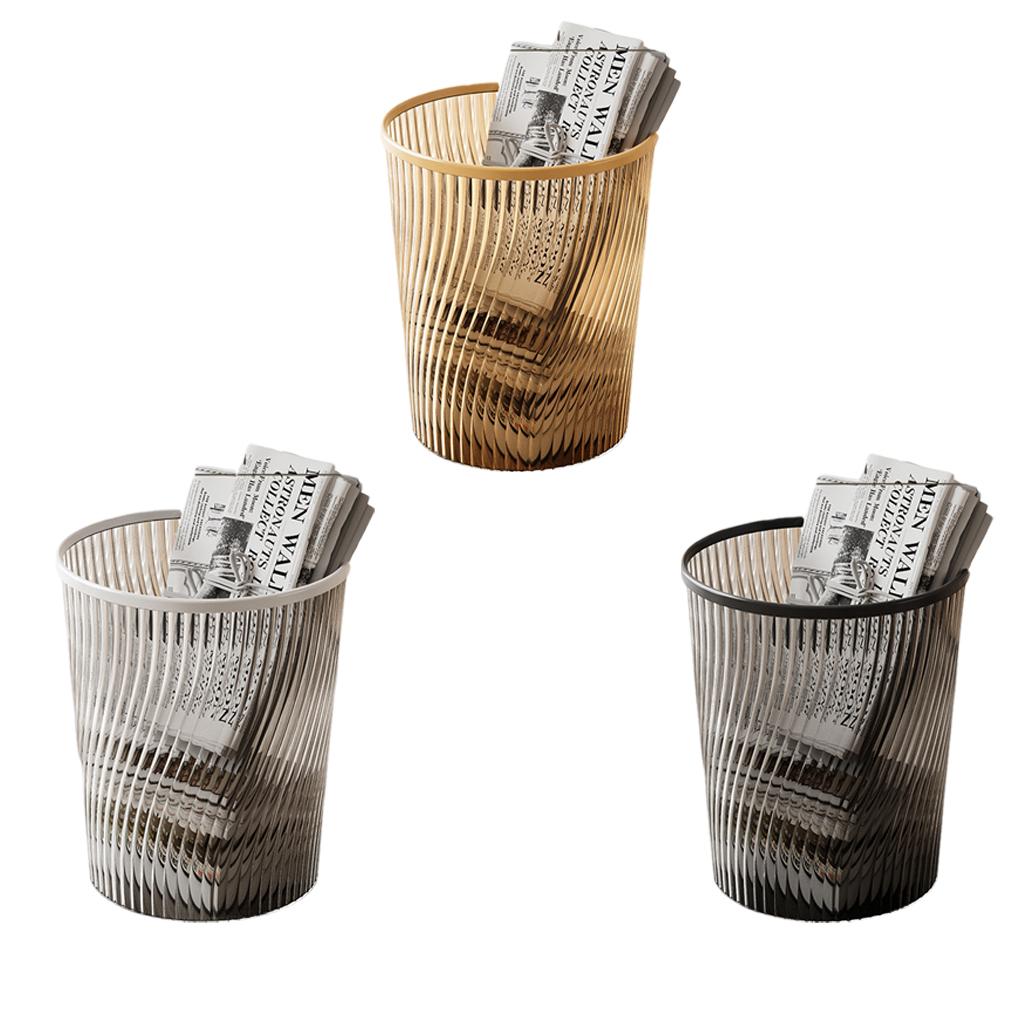 ABS Black Kitchen Bin Stylish And Practical Addition To Home Black Waste Paper Bin Waste Paper Bins