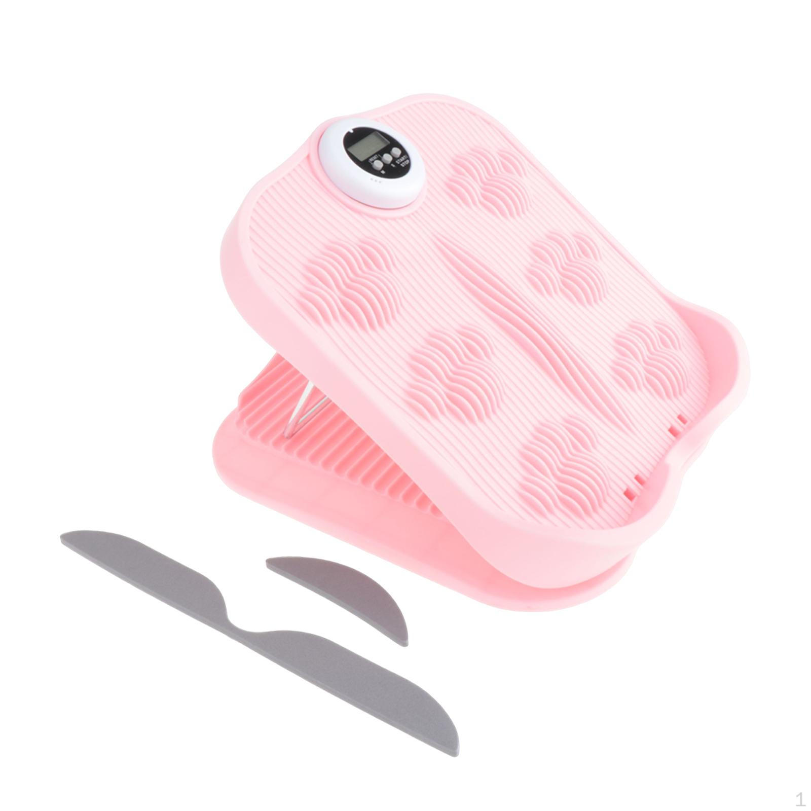 

Calf Adjustable Incline Board Stretcher Professional for Tight Calves рожевий