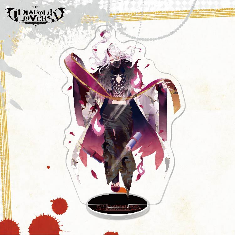 Anime game Devil Lover Reverse Roll Brother peripheral acrylic stand up Figure Stand Painted Desk Decor Ornament Gift