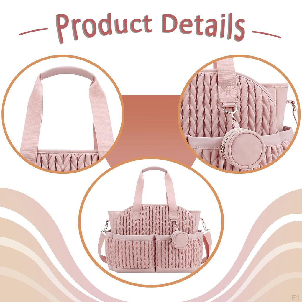 Wickeltasche Wickeltasche Mama Papa Geschenk Vielseitig Tragbar Wasserdicht Aufbewahrung für das Nötigste Handtasche