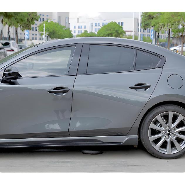 No Adhesive Car Door Handle Cover Protector Compatible For     2024 2025 Mazda 3 CX-30  2024 2025 CX-50 Accessories (1. Glossy Black)