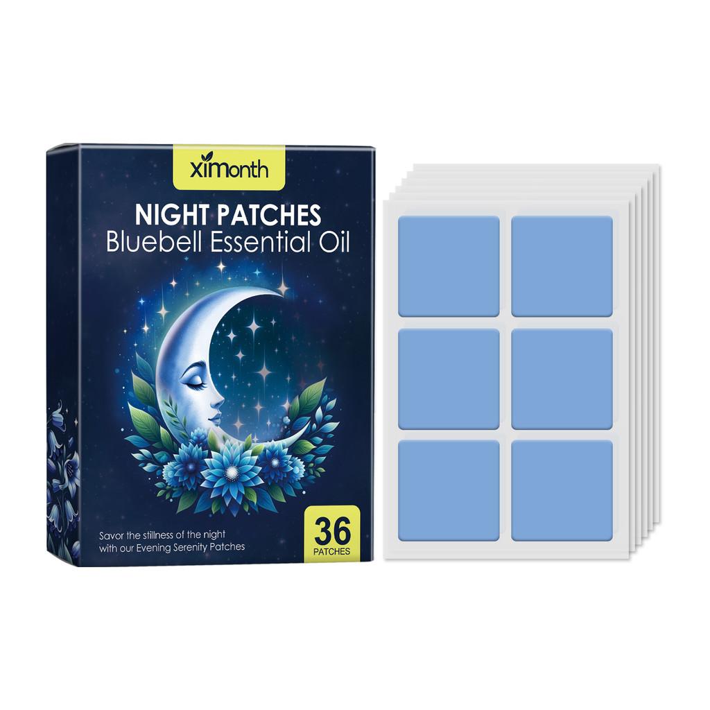 Ximonth Lavender Jasmine Citrus And Bluebell Sleep Patches For Restful Sleep And Relaxation 36 Pieces