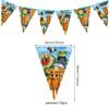 Shan Hai Jing Animation Party Set: Cake Topper, Popcorn Box, Balloons, Water Bottle Stickers