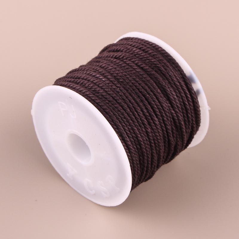 Hand-Twisted Cotton Thread: Tibetan Star Moon Bodhi Bracelet Weaving String.