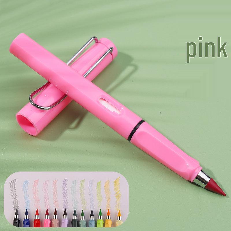 12-Farben Ausradierbare Buntstifte für Kinder - Kein Anspitzer erforderlich, Ewig Farbige Minen für Schülerzeichnungen