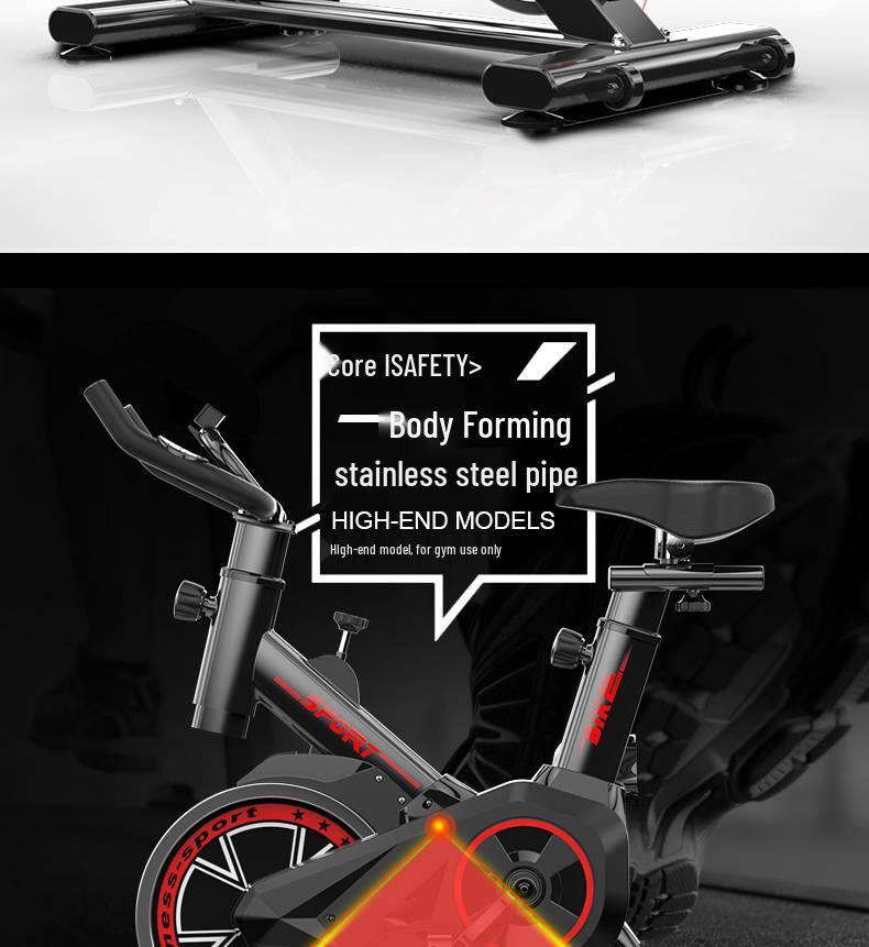 Dynamic Indoor Exercise Bike - Super Silent Fitness Equipment for Weight Loss