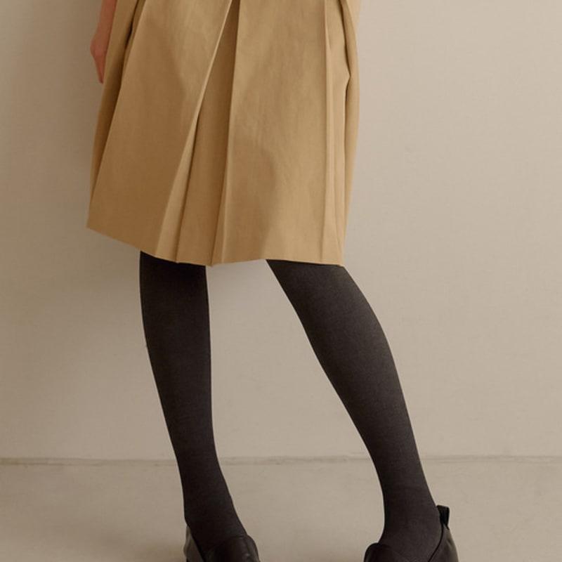 Marun5 [1+1] Generous Knit Modal Cotton Stockings