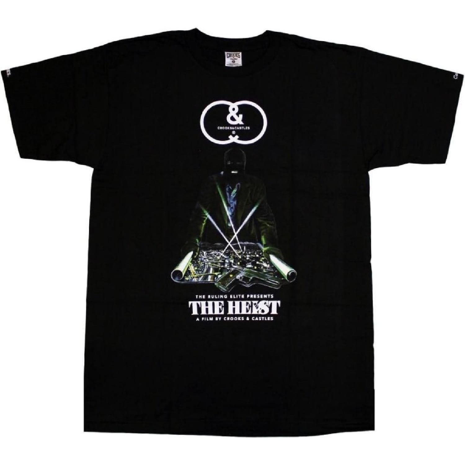 Crooks & Castles The Heist T-Shirt Black(1) S