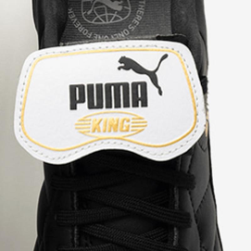Puma Galleria Puma King Top Fg Ag Black Grass Soccer Shoe