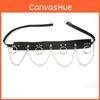 Punk Womens Style Belt Metal Chain Pendant Fashion Accessories Clothing