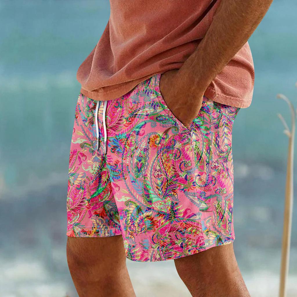 Pánské sportovní bavlněné plátno Ležérní volné šortky Ležérní Kapesní Jogging šortky Kalhoty