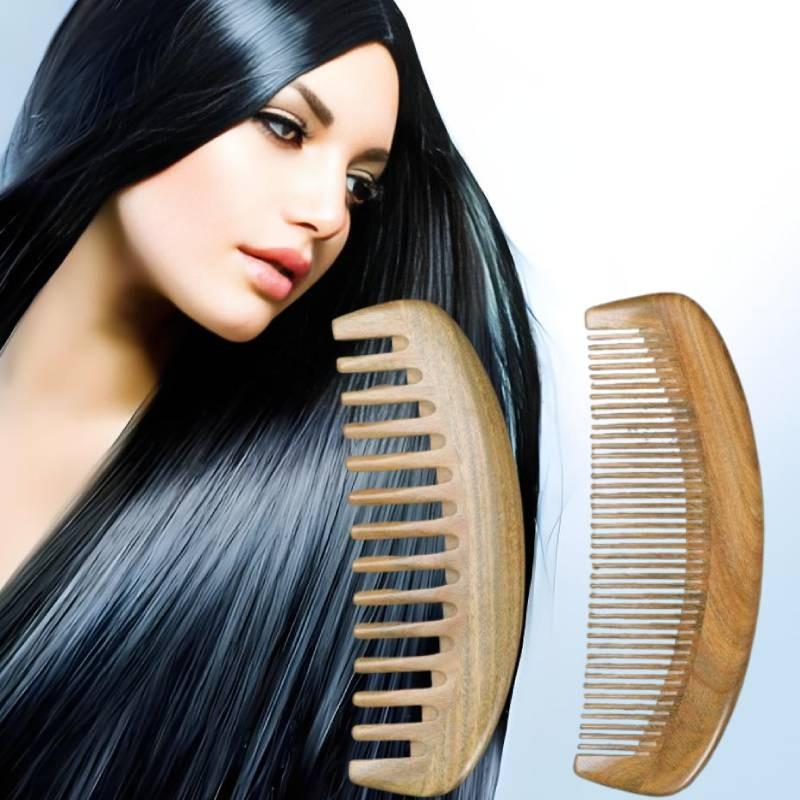 Hair Comb Care Detangling Sandalwood Combs Antistatic Gift Fashion Massage Tool