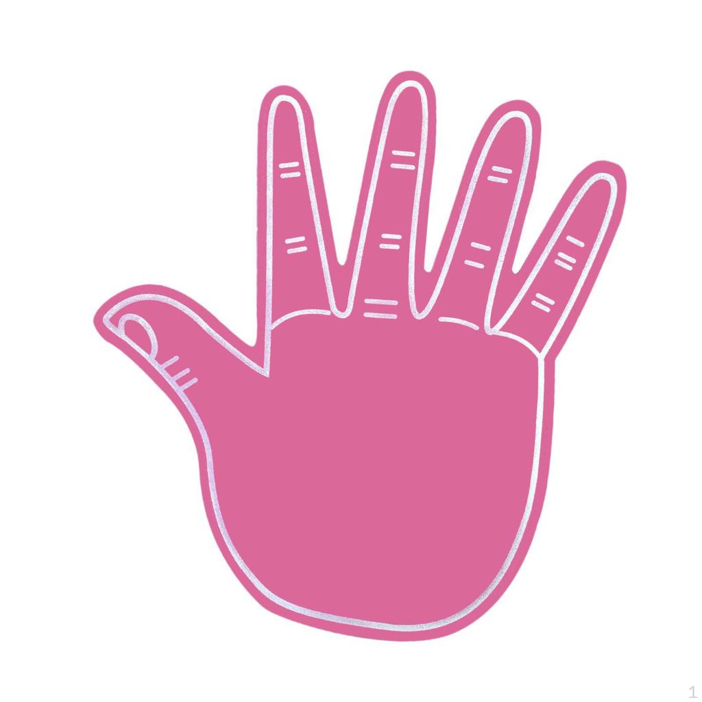 Cheerleading Finger Hand with Foam Accessories