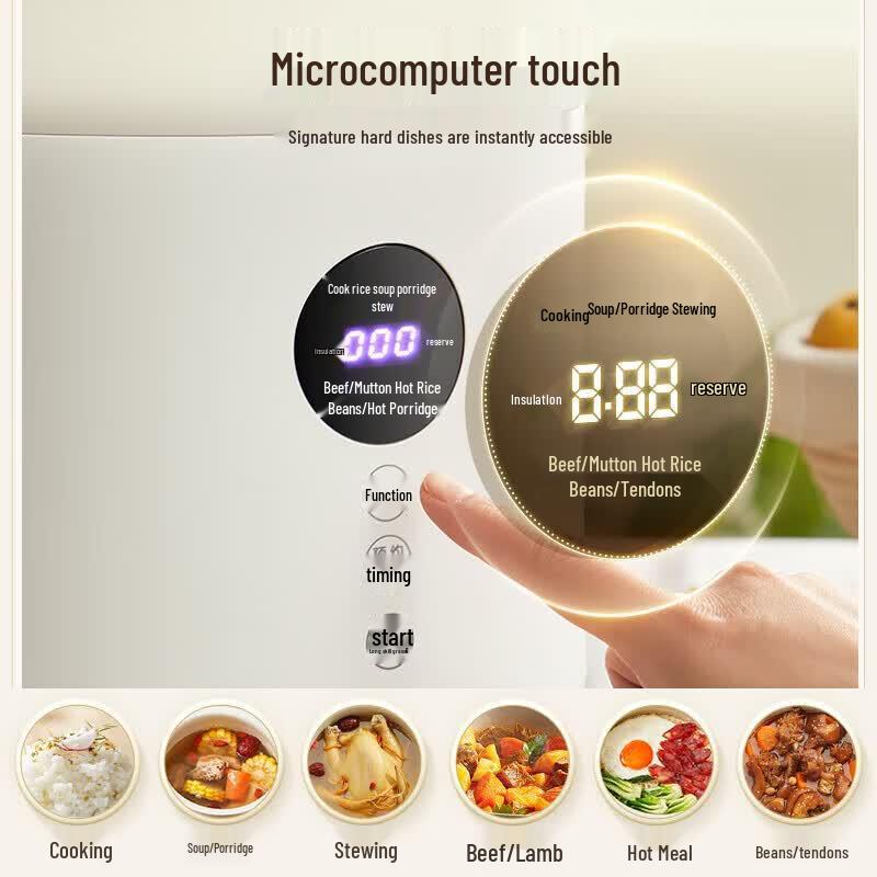 BEAR 2.5L Mini Electric Pressure Cooker CN Plug (adapter Included)