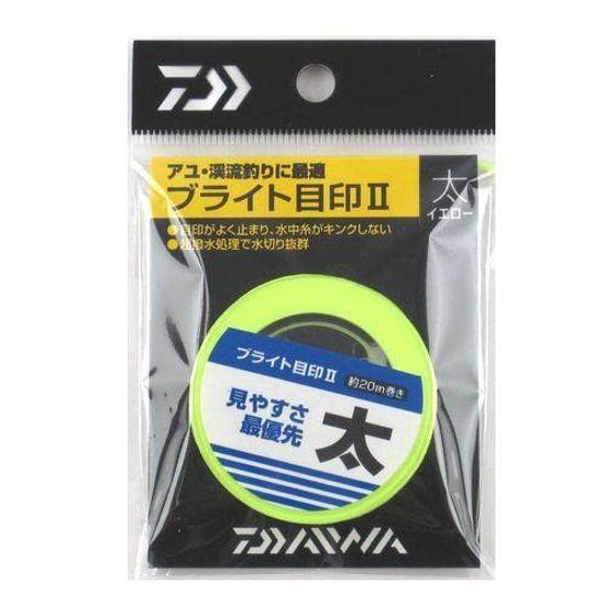 

DAIWA Bright Mark 2 Yellow Thick Approximately 20m Roll 07102863